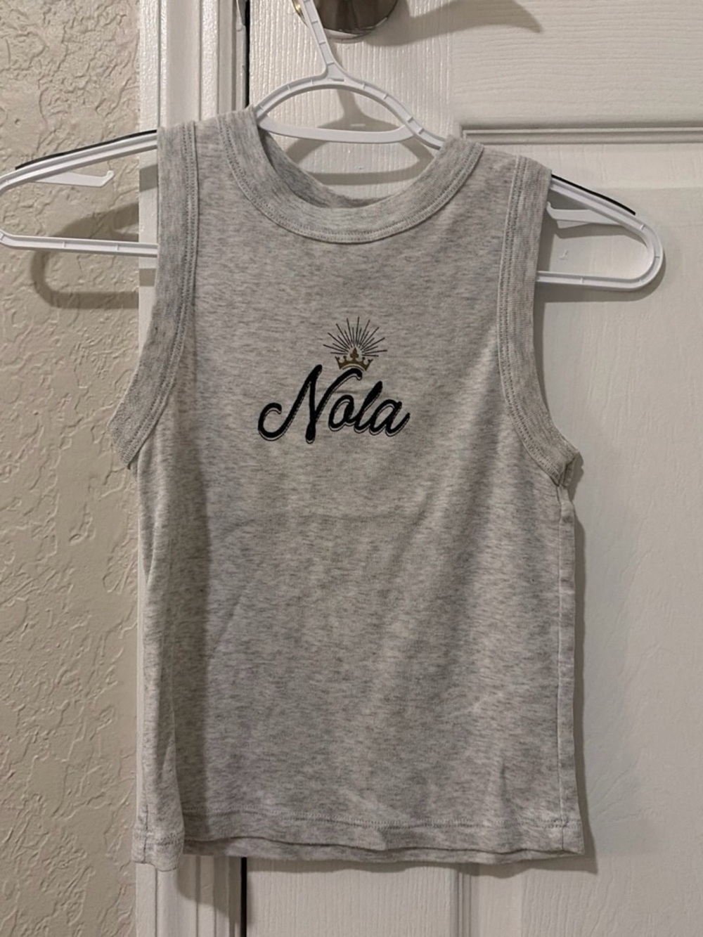 Nola Gray Tank Top - Sleeveless Shirt